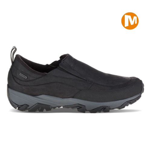 Merrell ColdPack Ice+ Moc Waterproof Slip-On Schuhe Herren Schwarz [DE-KHARJ]